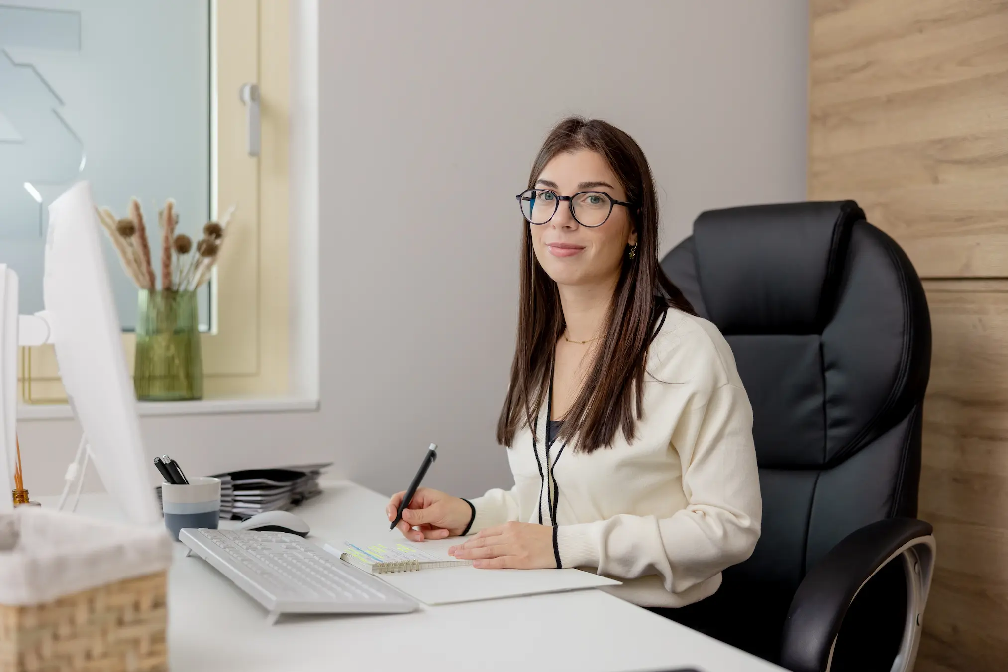 Tania Theocharidou als Ansprechpartnerin für Alterszahnmedizin im Zahn Zentrum Olpe
